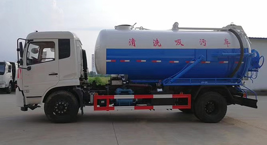 清洗吸污車(chē)☆一體罐