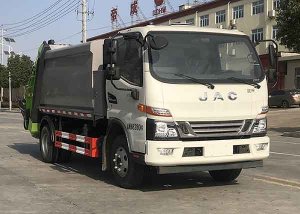 江淮中卡壓縮式垃圾車(chē)