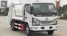國(guó)六排放多利卡壓縮式垃圾車(chē)