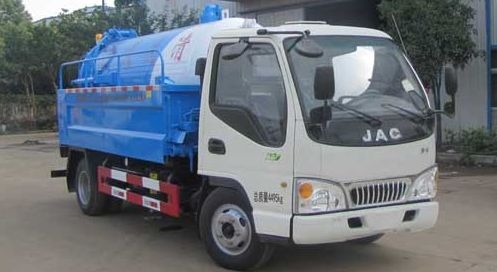 江淮清洗吸污車(chē)☆藍(lán)牌
