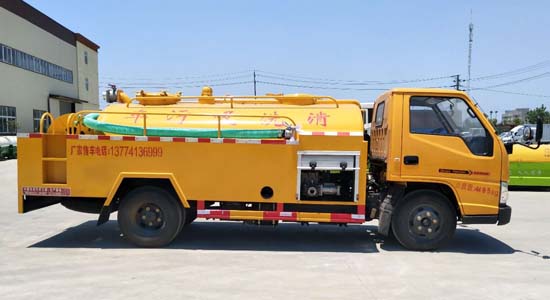 江鈴清洗吸糞車☆藍(lán)牌