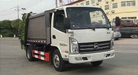 凱馬4方縮式垃圾車☆藍牌