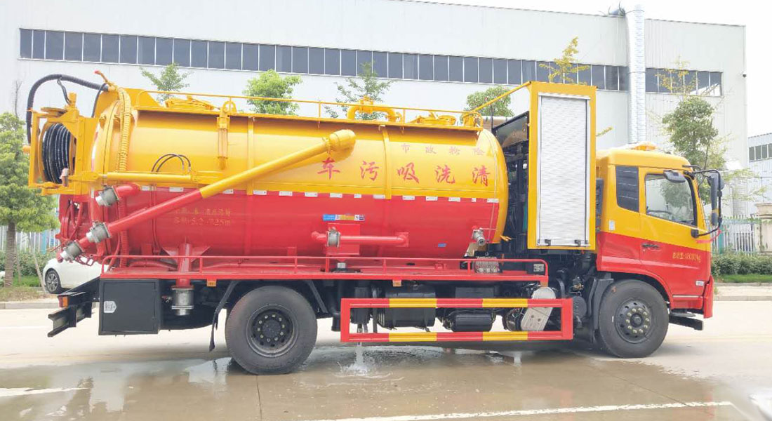 東風(fēng)天錦清洗吸污車（15立方）