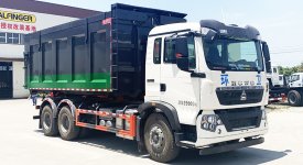汕德18噸級勾臂式垃圾車