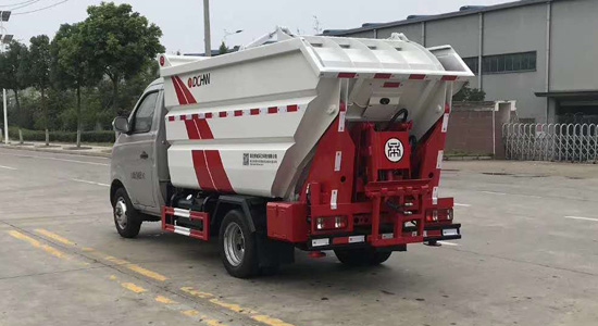 長安掛桶高位自卸式垃圾車