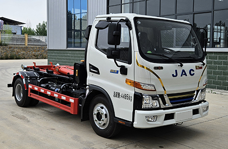 楚帝牌DCD5041ZXXPHEV型插電式混合動(dòng)力車廂可卸式垃圾車
