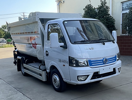 楚帝牌DCD5040ZZZBEV型純電動自裝卸式垃圾車