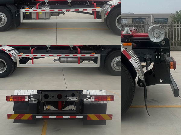 楚帝牌DCD5181ZXXZ6型車廂可卸式垃圾車